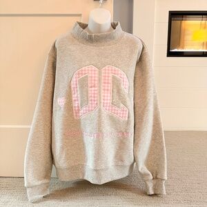 PARKE Ultra RARE Stoney Clover Collab OC California Mockneck Sweatshirt NEW L/XL